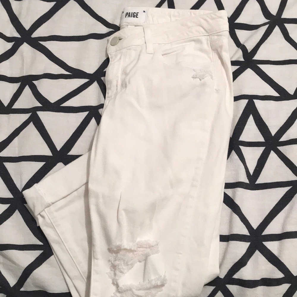 Paige white jeans